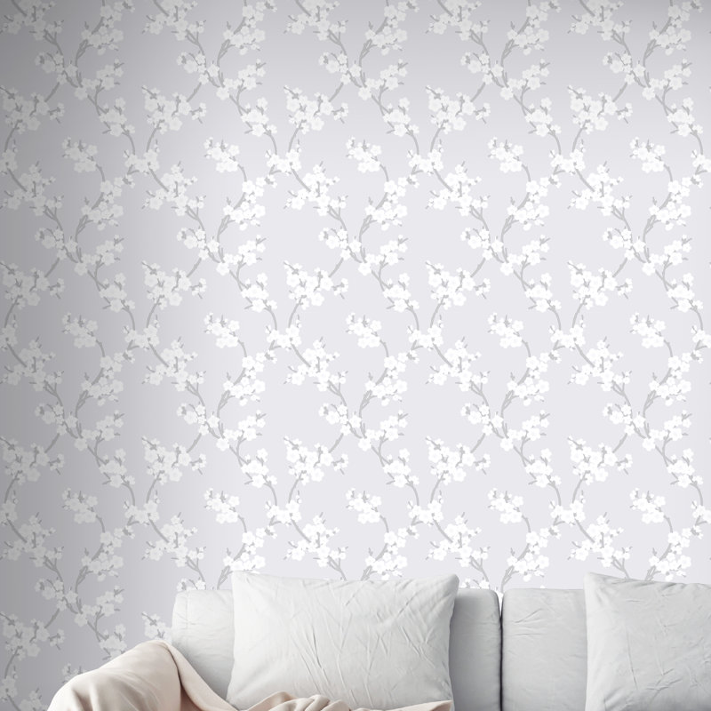 Graham & Brown Cherry Blossom 33' x 20.5" Wallpaper Roll Wayfair